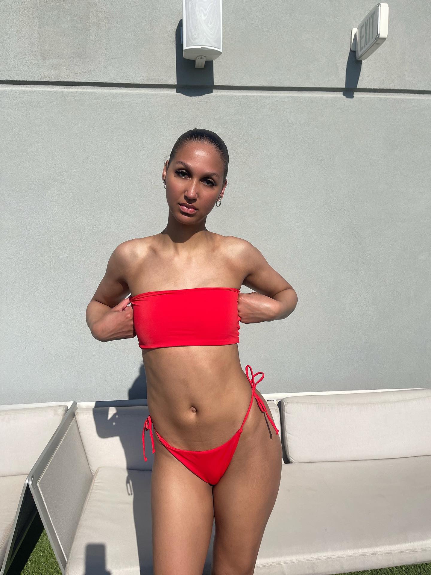 THAT Bandeau - Flamin Red