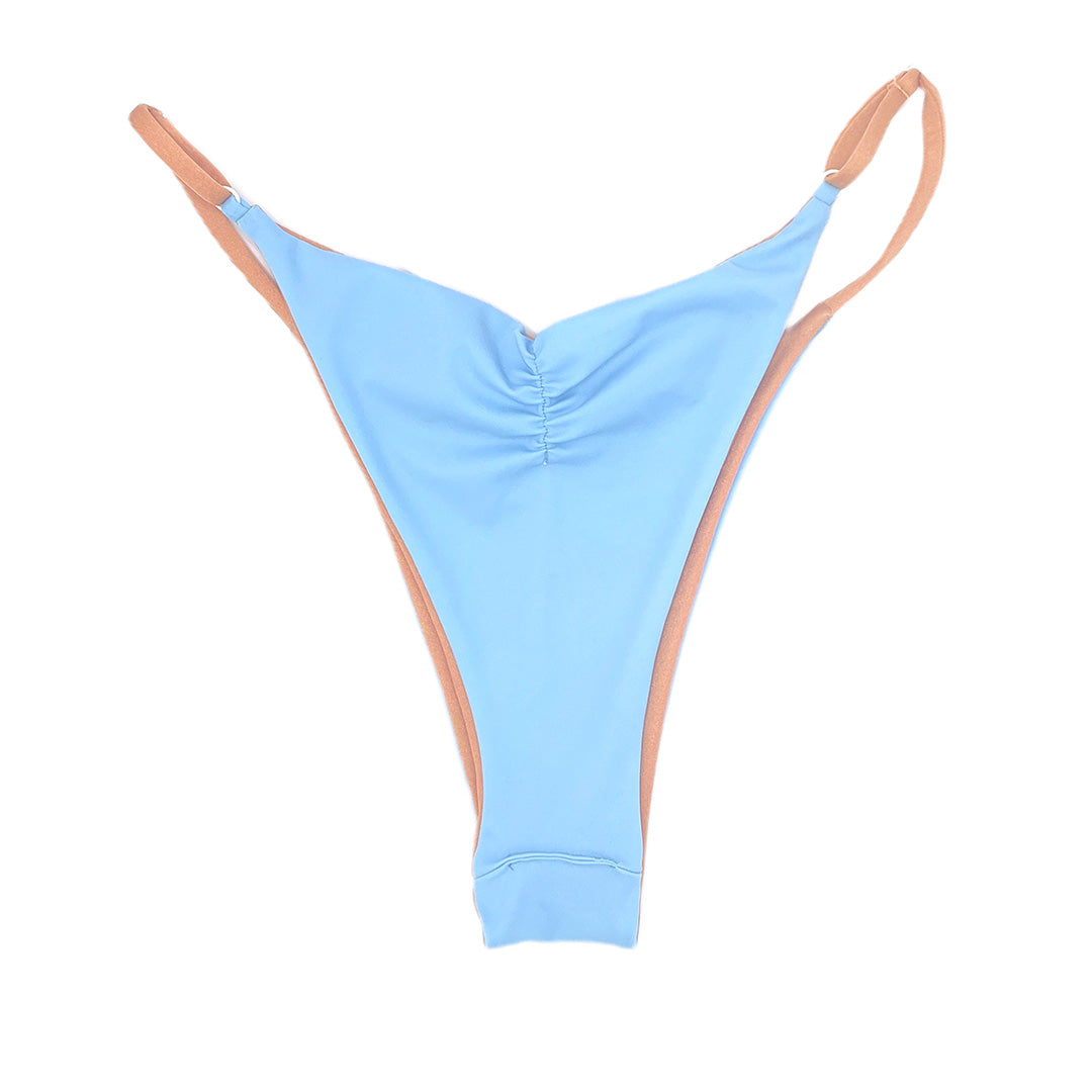 Love Reversible Bikini Bottom - Glass Slipper / Peach Fuzz