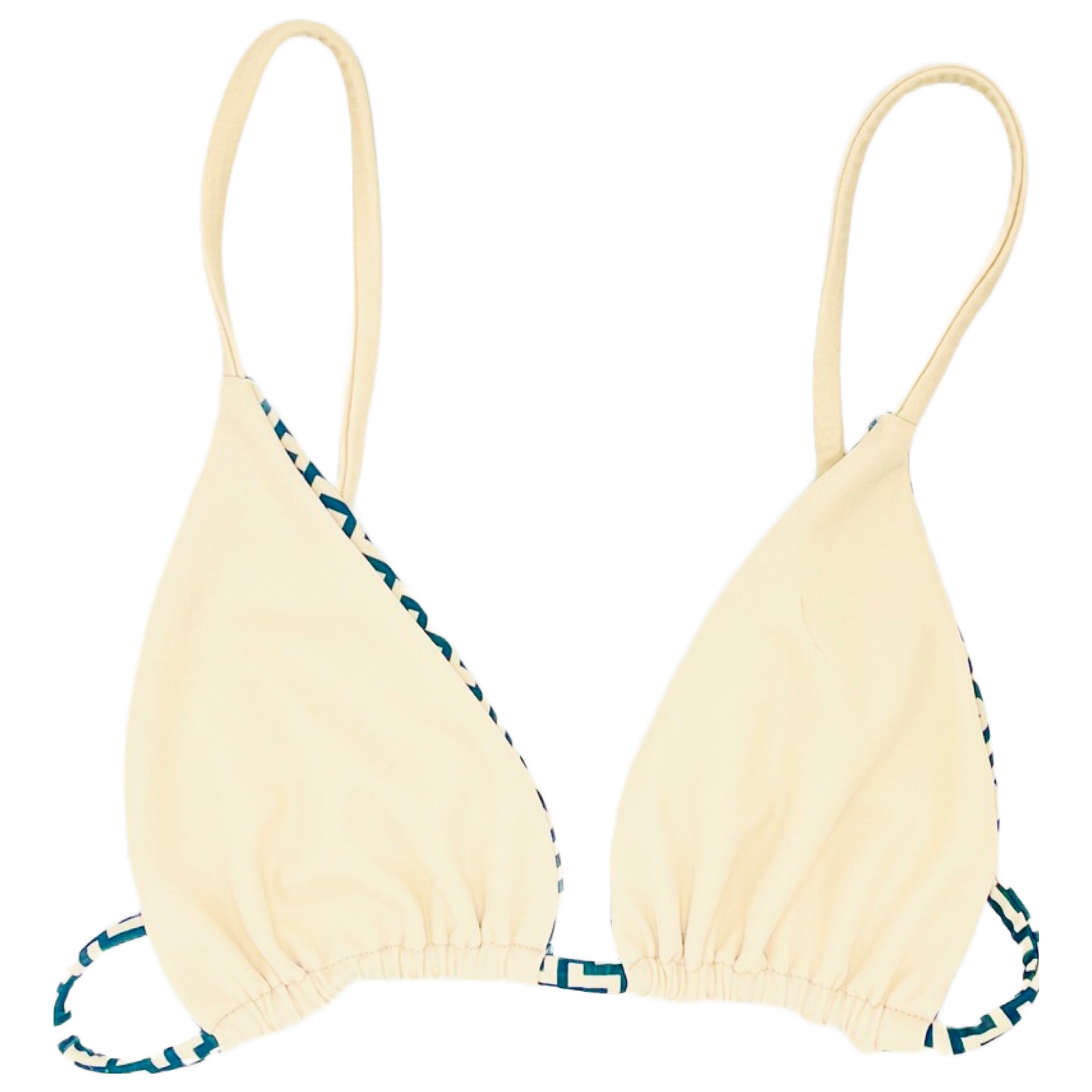 Love Reversible Bikini Top - Biltmore Print / Isle Sand