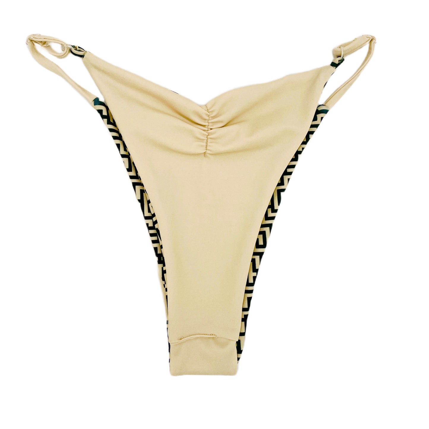 Love Reversible Bikini Bottom- Biltmore Print / Isle Sand