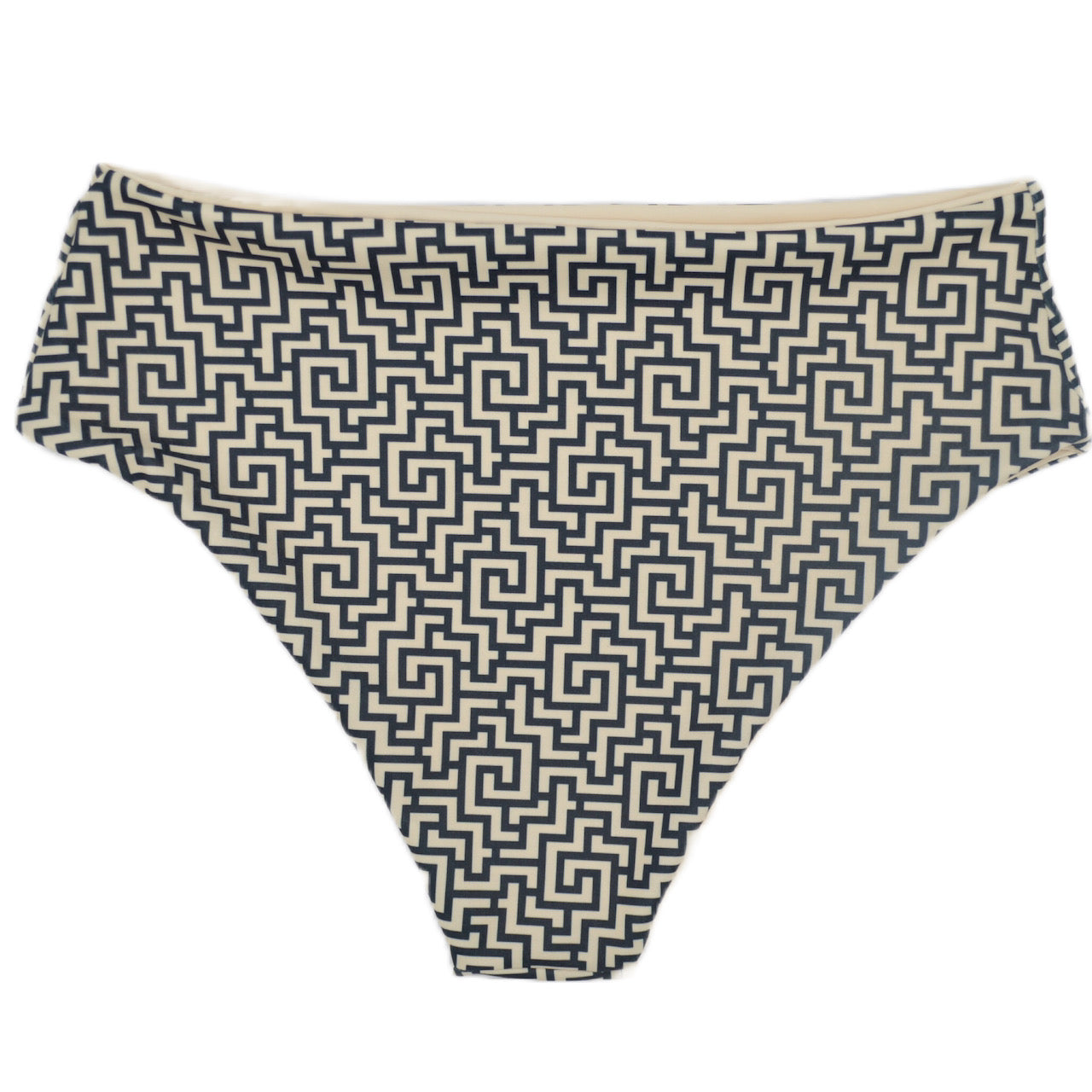 Audrey High Waist- Biltmore Print | Isle Sand Reversible