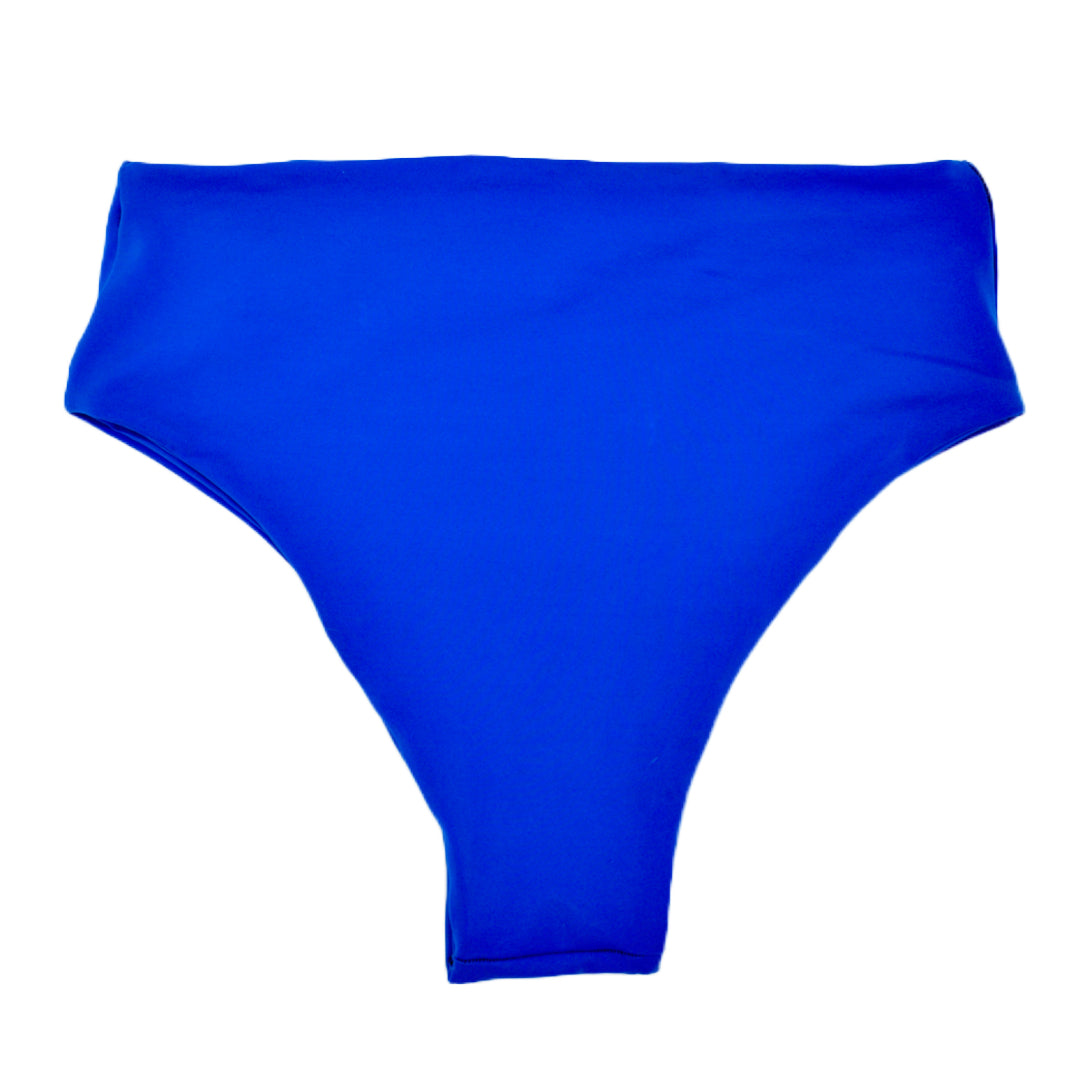 Audrey High Waist Bottoms - True Blue