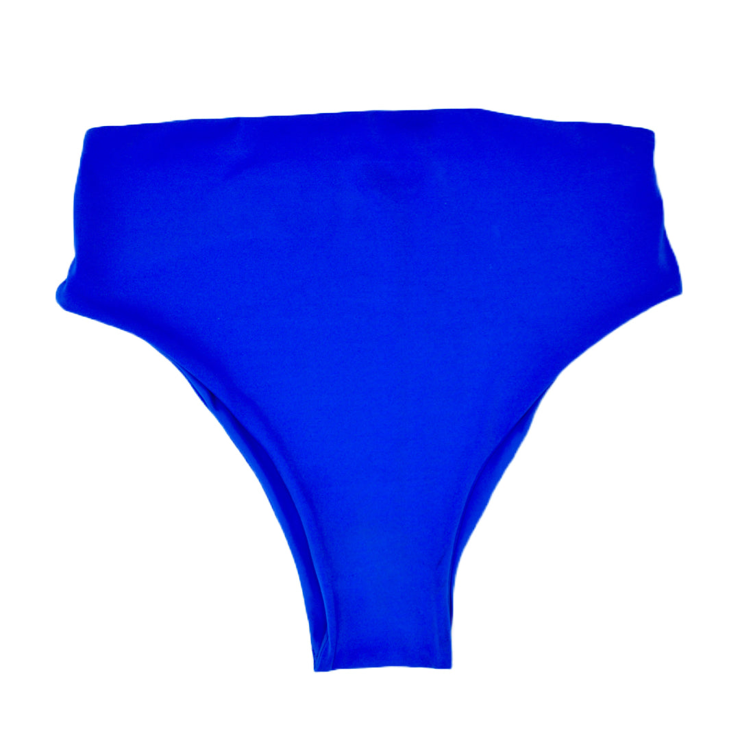 Audrey High Waist Bottoms - True Blue