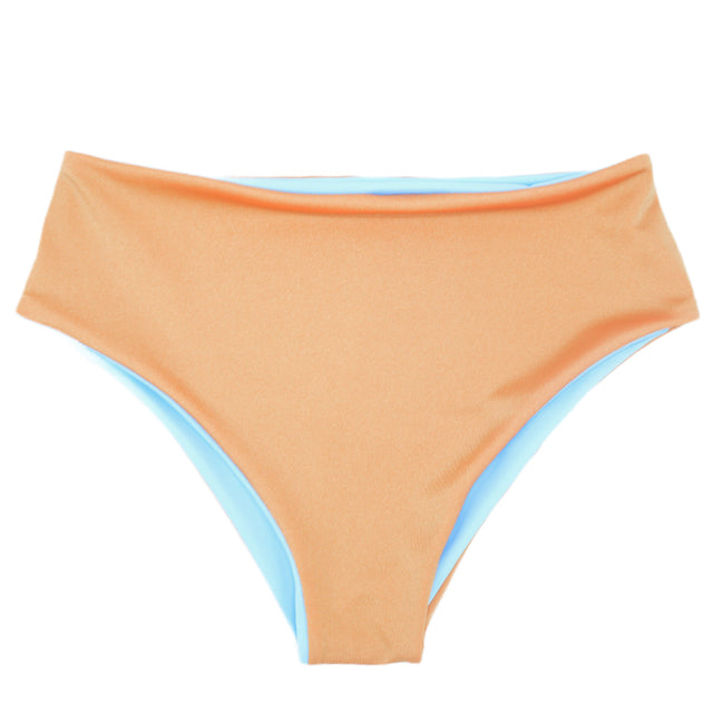 Audrey High Waist- Peach Fuzz | Glass Slipper Reversible