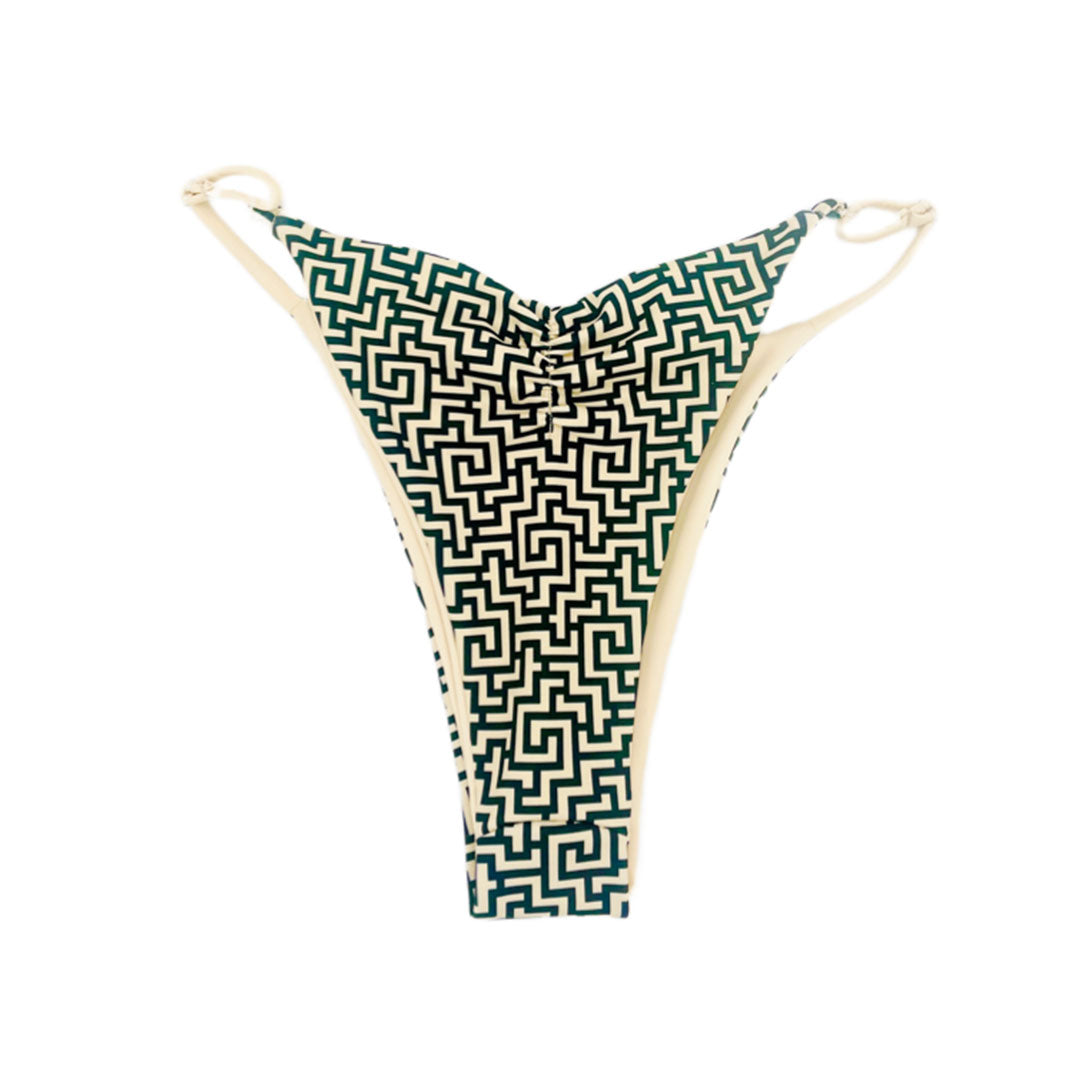 Love Reversible Bikini Bottom- Biltmore Print / Isle Sand
