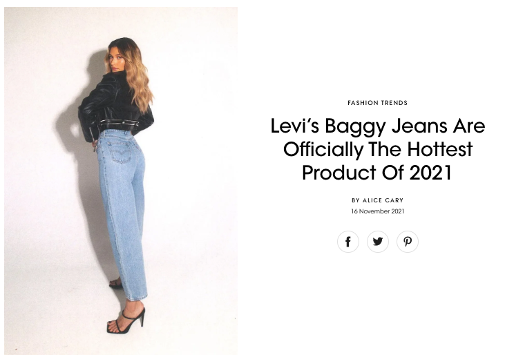 3D Scanning - the Levi's experiment