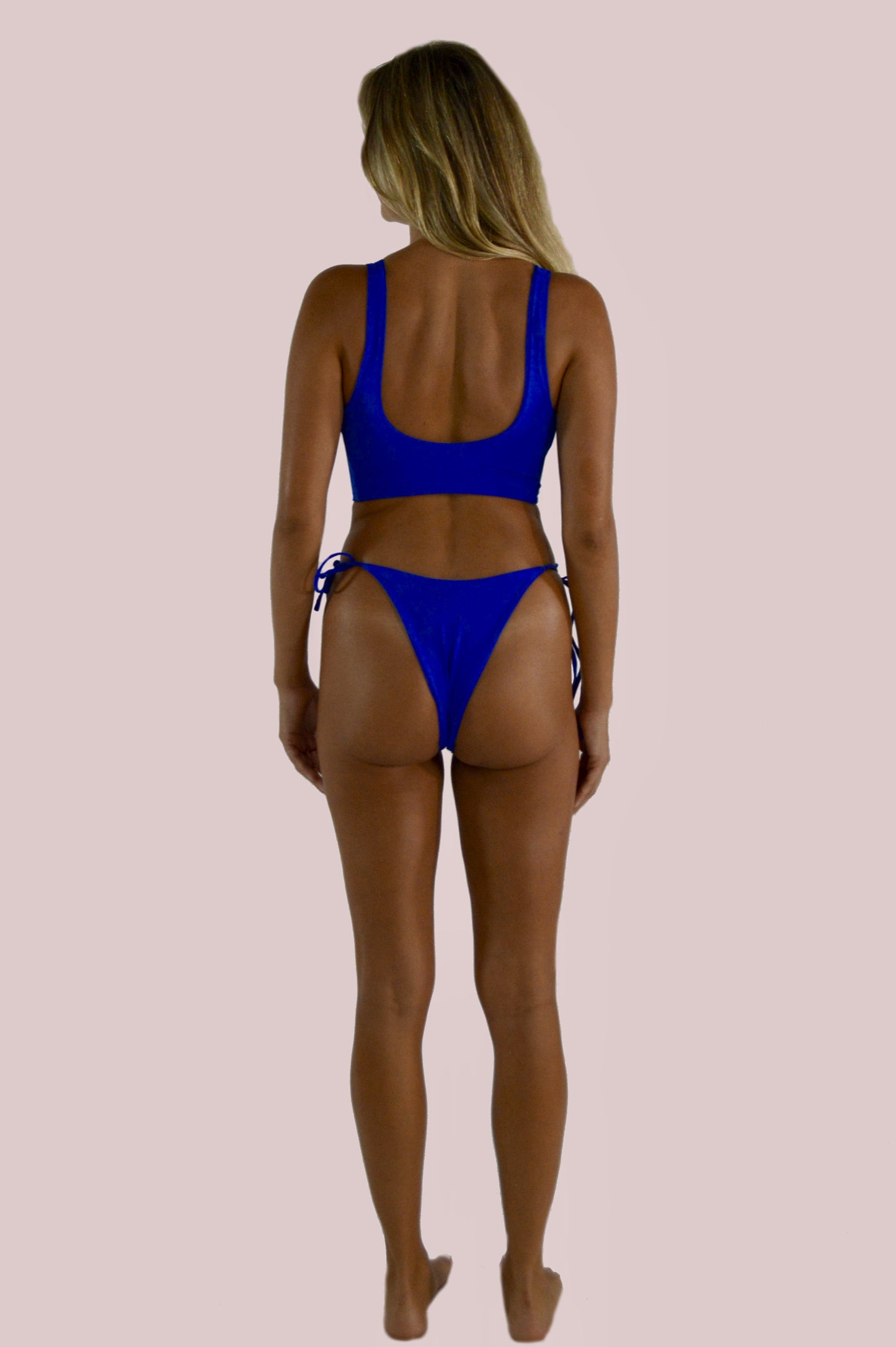 Bikini String Bottoms - True Blue