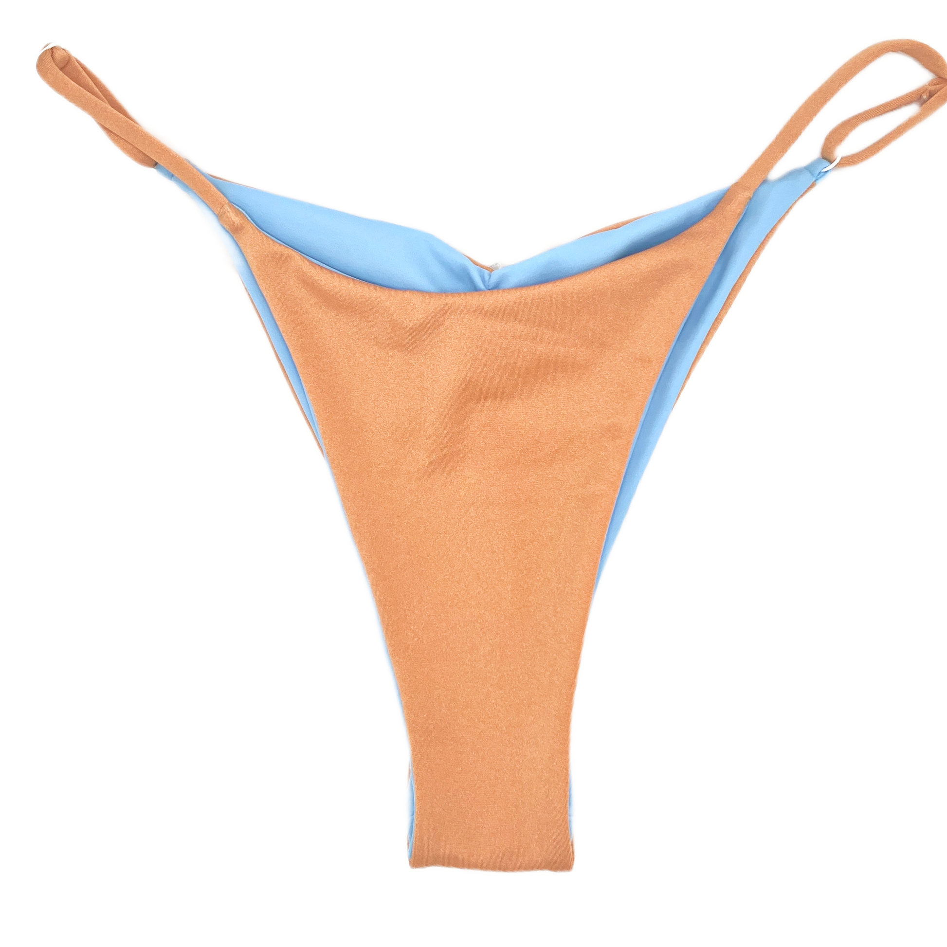Love Reversible Bikini Bottom - Glass Slipper / Peach Fuzz – JVBswim