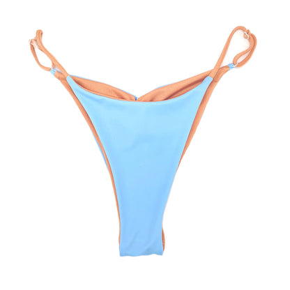 Love Reversible Bikini Bottom - Peach Fuzz / Glass Slipper