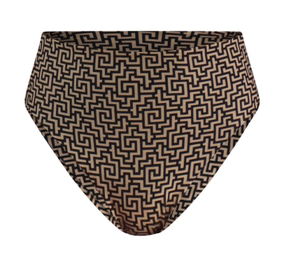 Grace High Waist Bottom: Biltmore Geo Print