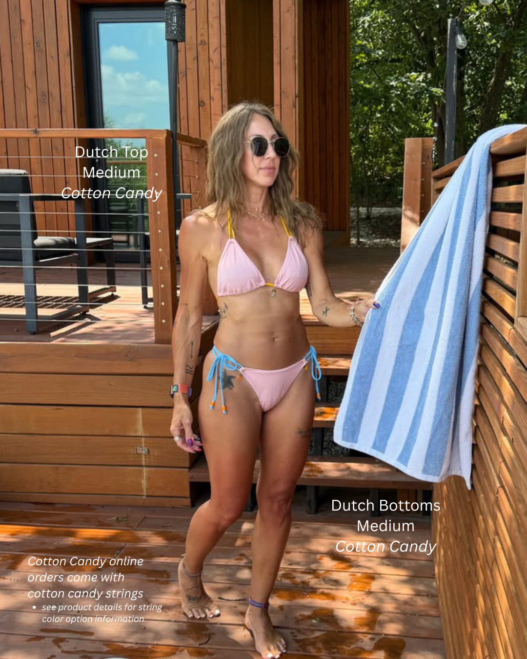 Dutch Bikini Bottom: Cotton Candy
