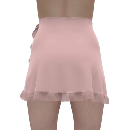 Lorelei Wrap Skirt: Ballet Pink