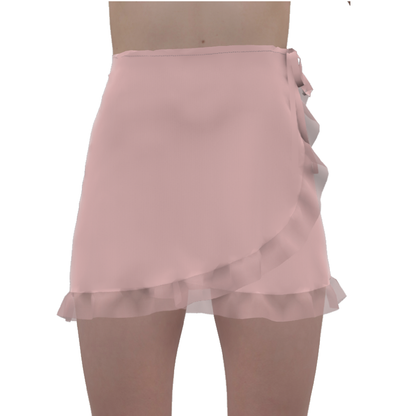 Lorelei Wrap Skirt: Ballet Pink