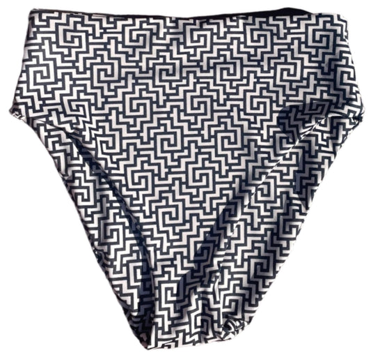 Grace High Waist Bottom: Biltmore Geo Print