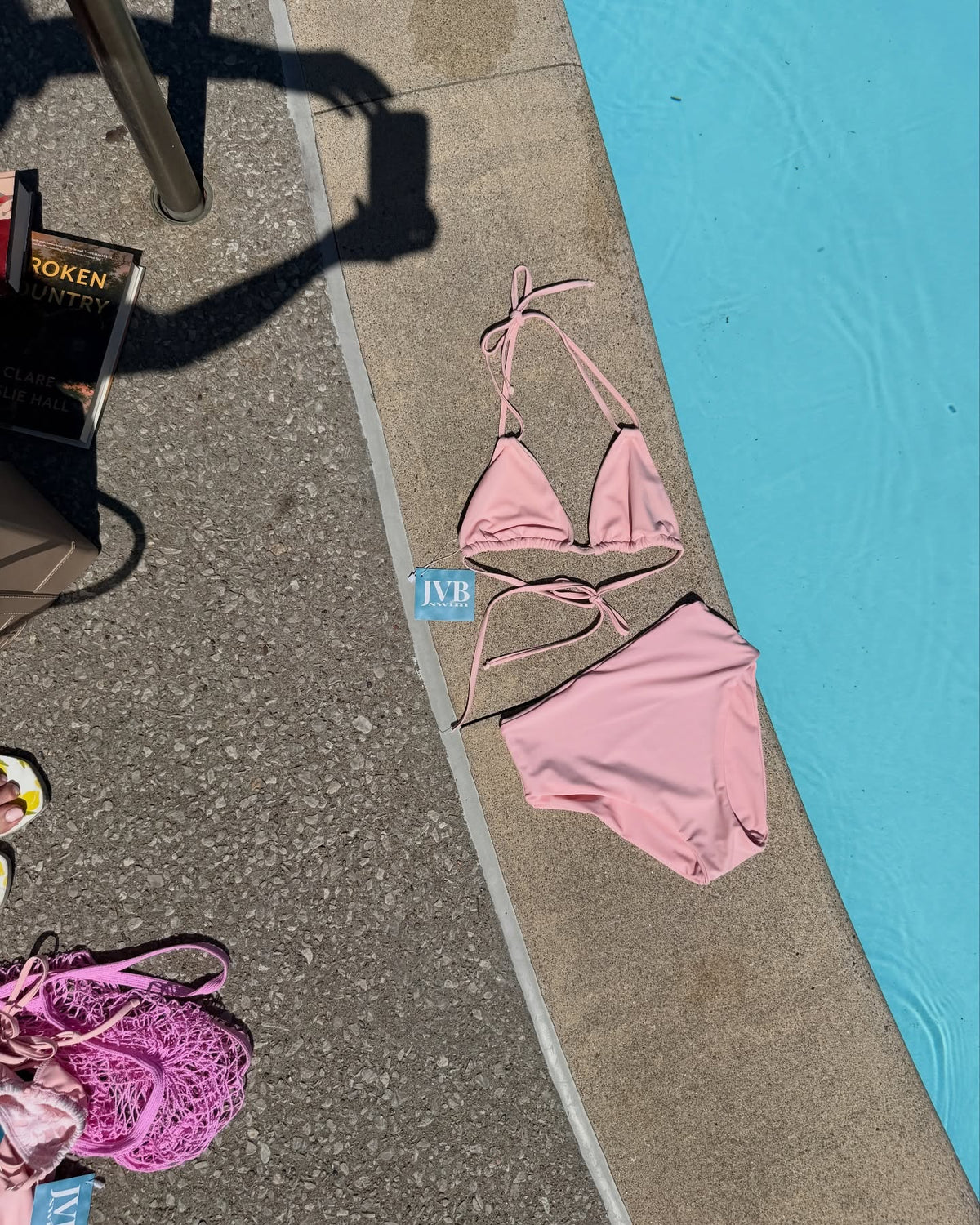 Dutch Bikini Top: Cotton Candy