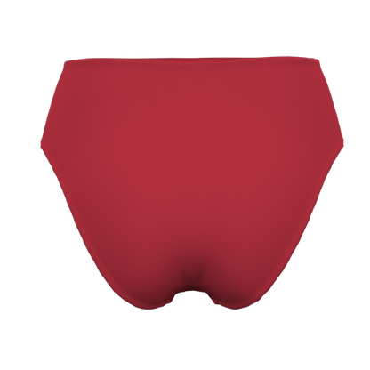 Grace High Waist: Cherry Red