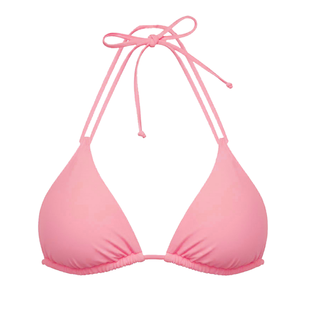 Dutch Bikini Top: Electric Pink