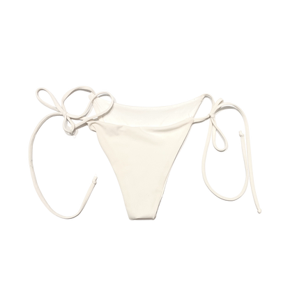 Bikini String Bottoms  - White Pearl