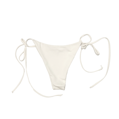 Bikini String Bottoms  - White Pearl